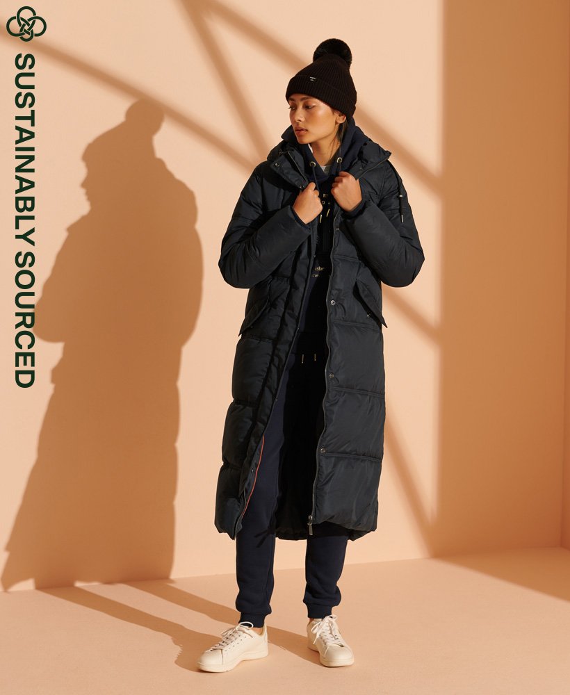 Https www aukia fi shop superdry studios longline duvet coat black 