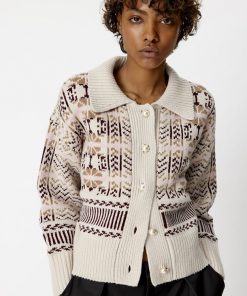 Gestuz Misolgz Cardigan Moonbeam Multi