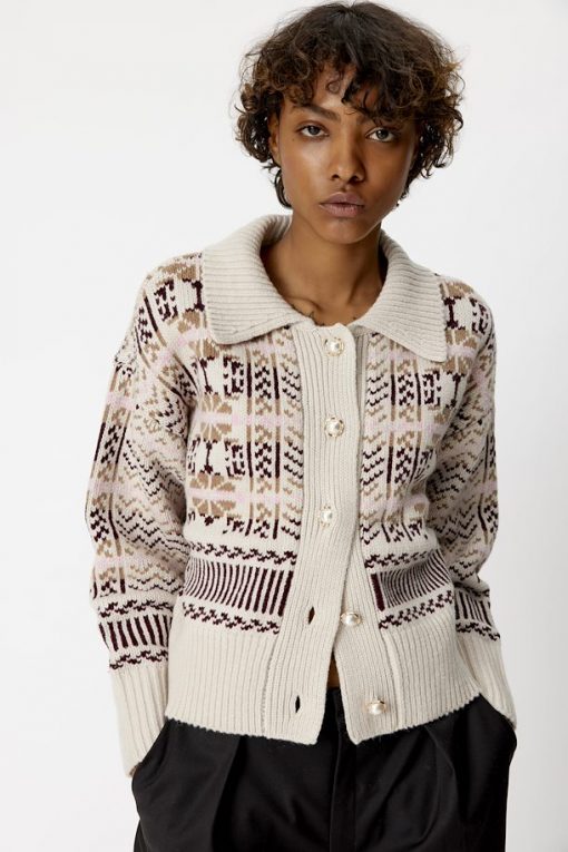 Gestuz Misolgz Cardigan Moonbeam Multi
