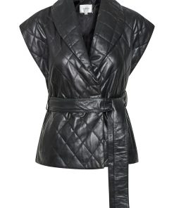 Gestuz Lovagz waistcoat Black