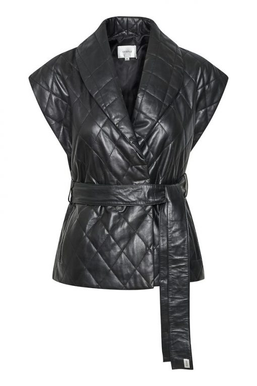 Gestuz Lovagz waistcoat Black