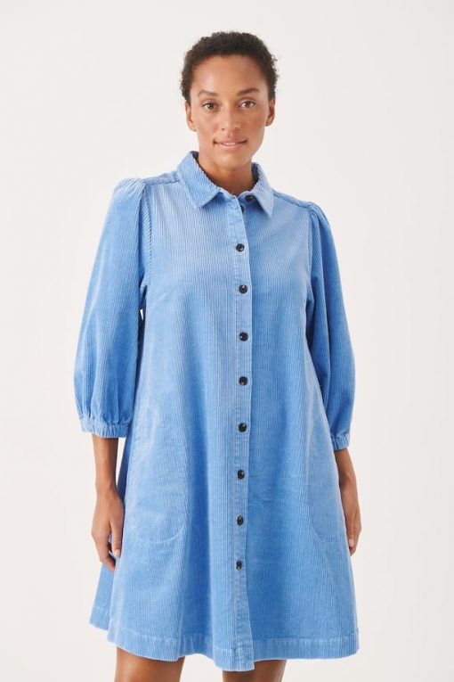 Part Two Eleina Dress Della Robbia Blue