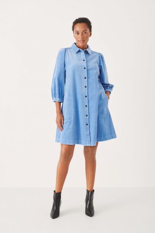 Part Two Eleina Dress Della Robbia Blue