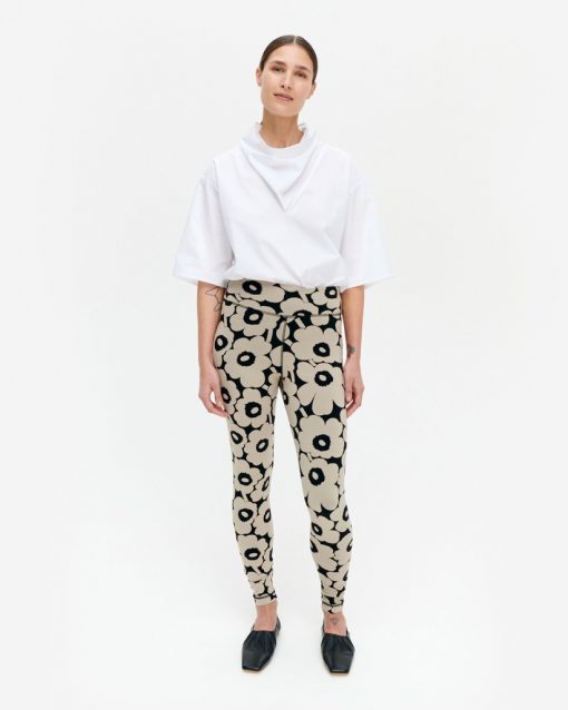 Marimekko Käpälä Unikko Leggings Black