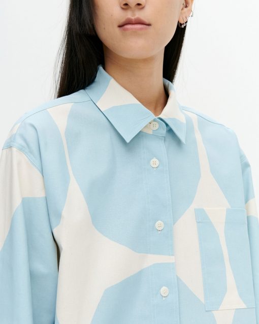 Marimekko Pikkuakseli Kivet Shirt Blue