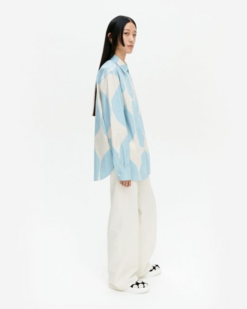Marimekko Pikkuakseli Kivet Shirt Blue