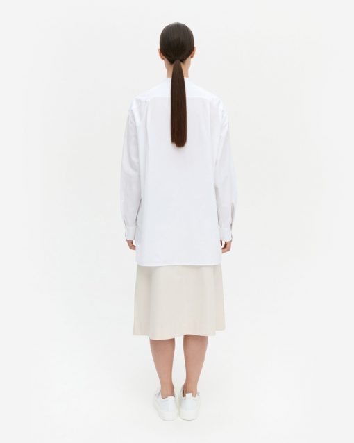 Marimekko Hyräillä Solid Shirt White
