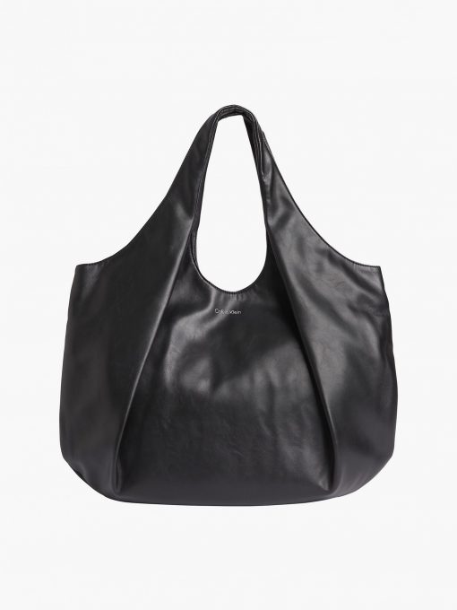 Calvin Klein Oversized Hobo Bag Black