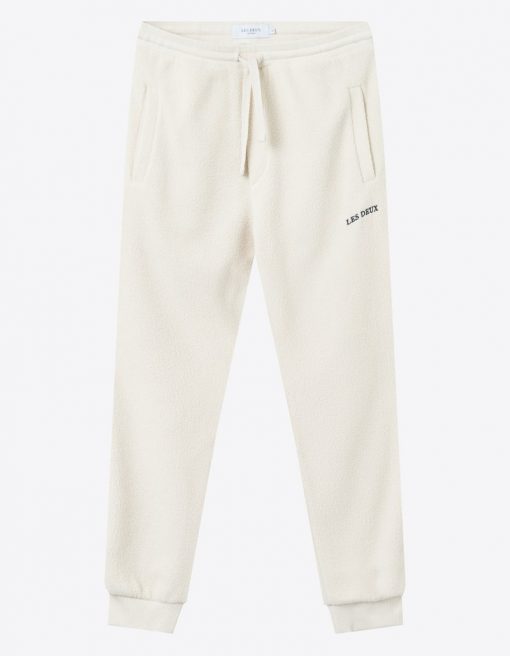Les Deux Duncan Pile Sweatpants Ivory