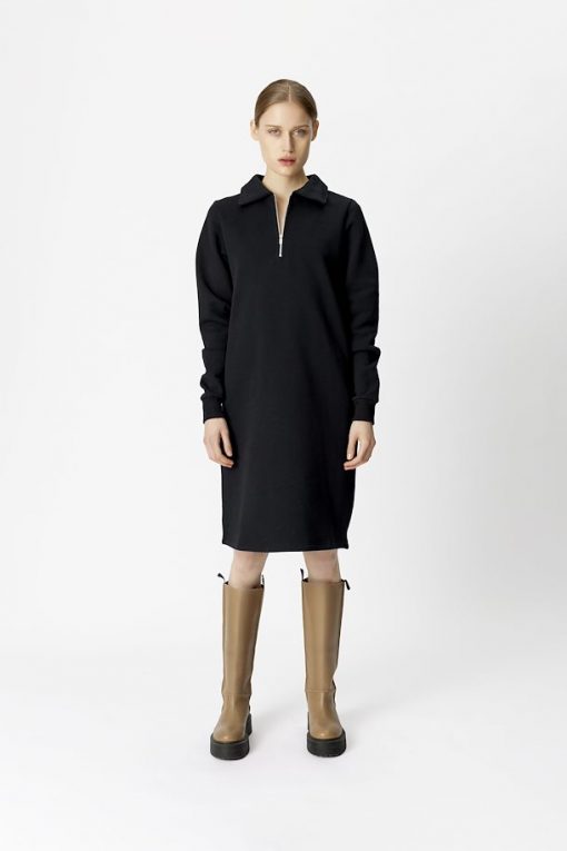 Gestuz Nankitagz Zipper Collar Dress