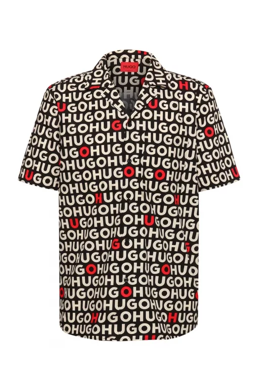 Hugo Ellino Shirt Black