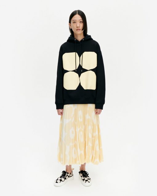 Marimekko Druga Pienet Kivet Hoodie Black