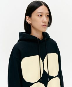 Marimekko Druga Pienet Kivet Hoodie Black