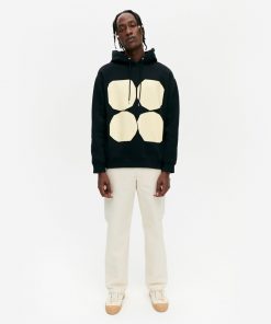 Marimekko Druga Pienet Kivet Hoodie Black