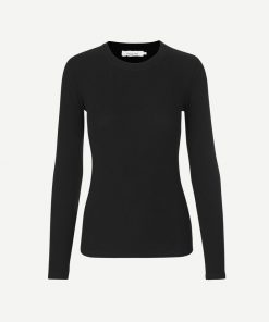 Samsoe & Samsoe Alexa Ls T-shirt Black