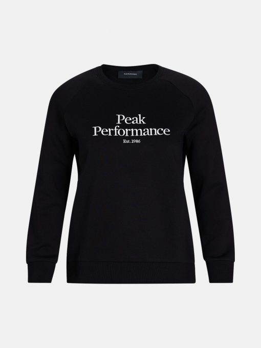 Peak Performance Original Crew Women Black