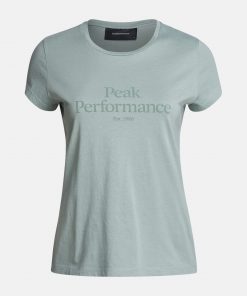 Peak Performance Original Tee Women Ashen Green