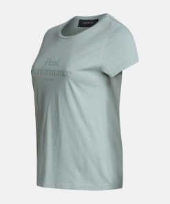 Peak Performance Original Tee Women Ashen Green