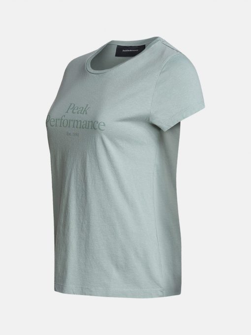 Peak Performance Original Tee Women Ashen Green
