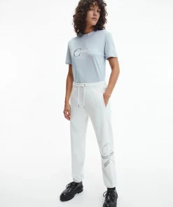 Calvin Klein Monogram Logo Tee Bayshore Blue