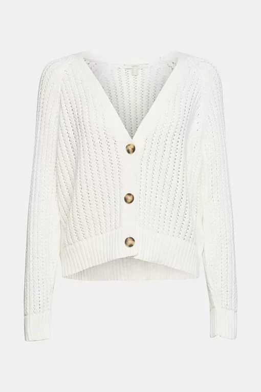 Esprit Knit Cardigan Offwhite
