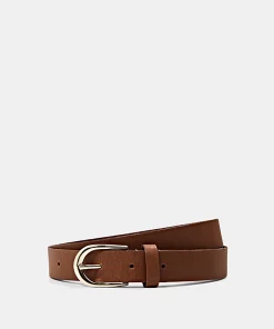 Esprit Leather Belt Brown