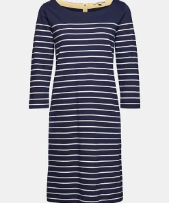 Esprit Stripe Dress Navy