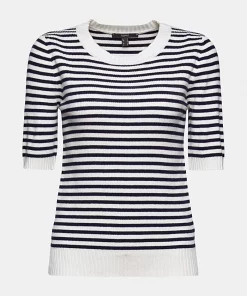 Esprit Striped Sweater New Off White