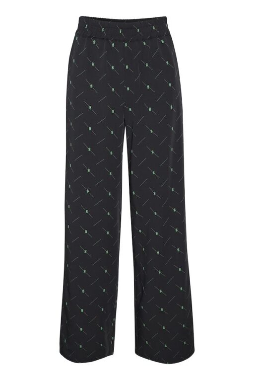Gestuz Hannigz Pants Black/Green