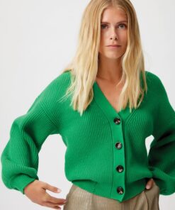 Envii Emblagz Cardigan Green Bee