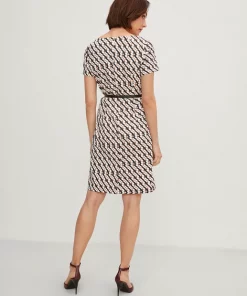 Comma, Cotton Dress White