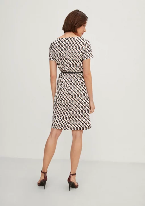 Comma, Cotton Dress White