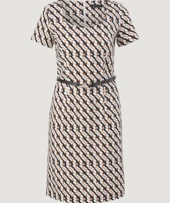 Comma, Cotton Dress White