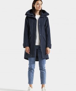 Disriksons Elsie Parka Dark Night Blue