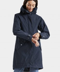 Disriksons Elsie Parka Dark Night Blue