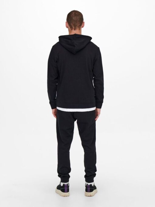 Only & Sons Harward Hood Black
