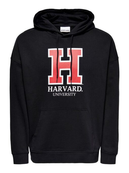 Only & Sons Harward Hood Black