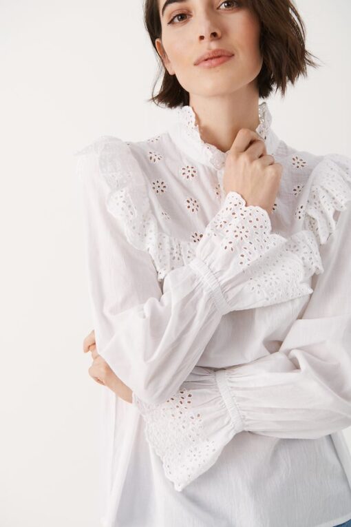 Part Two Nilea Shirt Bright White