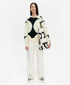 Marimekko Louhe Kivet Knitted Pullover Black
