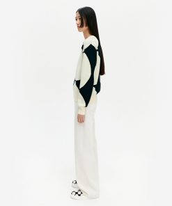 Marimekko Louhe Kivet Knitted Pullover Black
