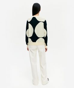 Marimekko Louhe Kivet Knitted Pullover Black
