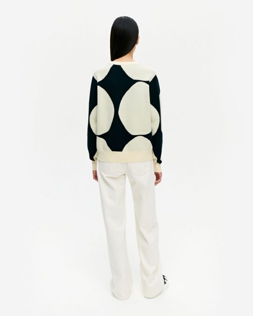 Marimekko Louhe Kivet Knitted Pullover Black