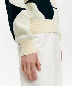 Marimekko Louhe Kivet Knitted Pullover Black