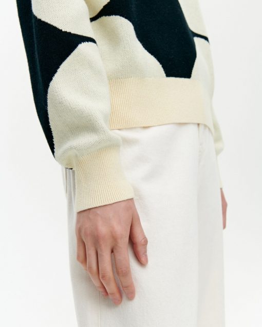 Marimekko Louhe Kivet Knitted Pullover Black