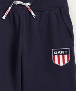 Gant Teens Retro Shield Shorts Evening Blue