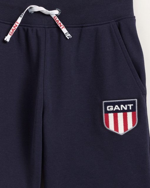Gant Teens Retro Shield Shorts Evening Blue