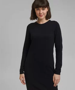 Esprit Knitted Dress Black