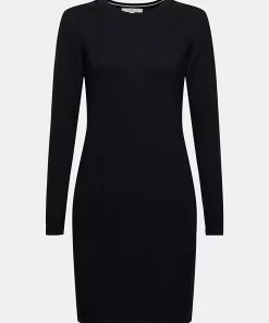 Esprit Knitted Dress Black