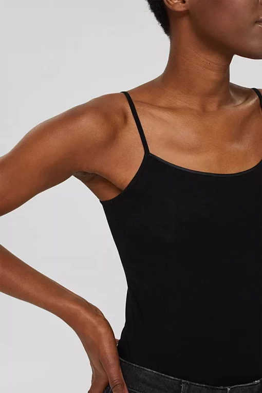 Esprit Strap Top Black