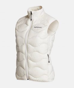 Peak Performance Helium Down Vest Women Vintage White